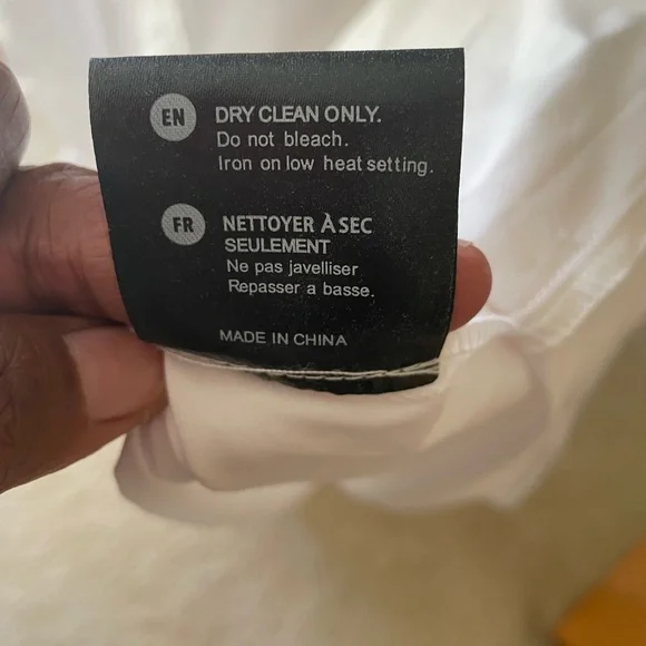 Andrea Iyamah White Long Sleeve Dress -NWT - Picture 6 of 16